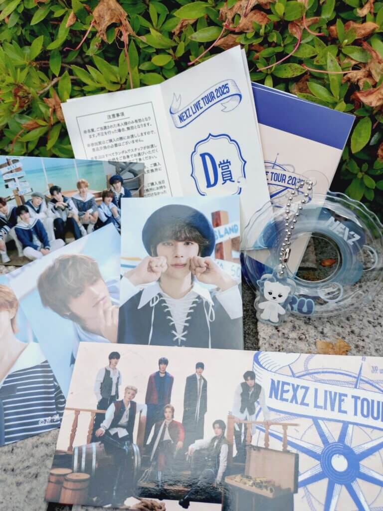 NEXZライブ会場くじなど